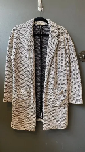 Textured Sweater Jacket