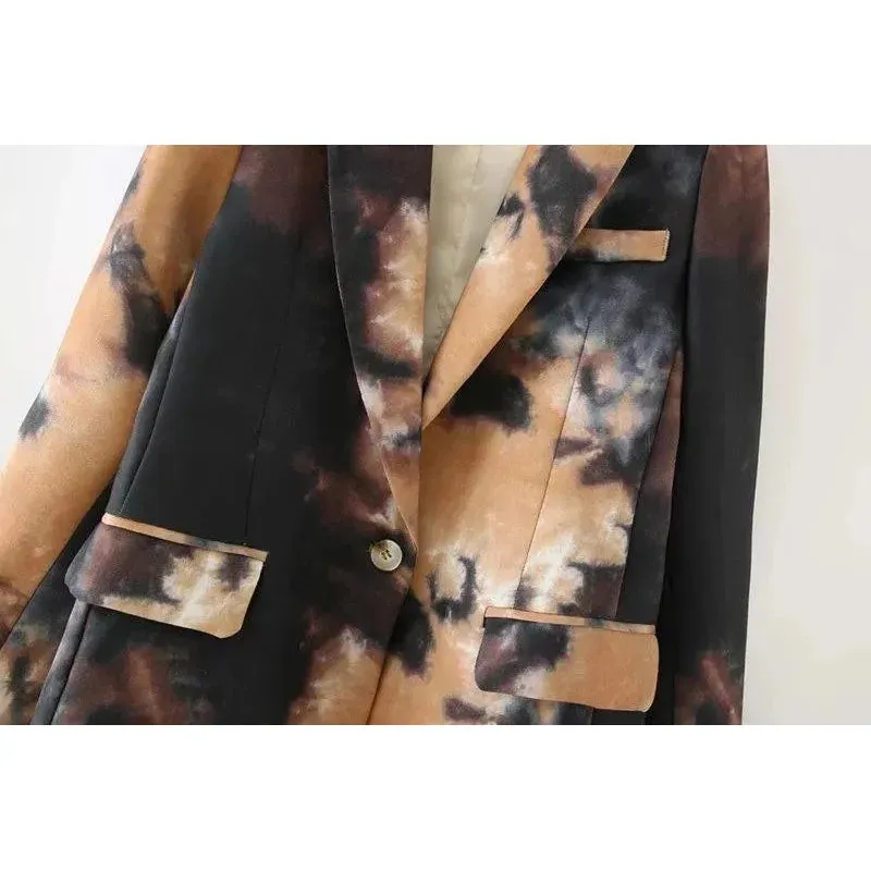 The Crème Brûlée Long Sleeve Blazer
