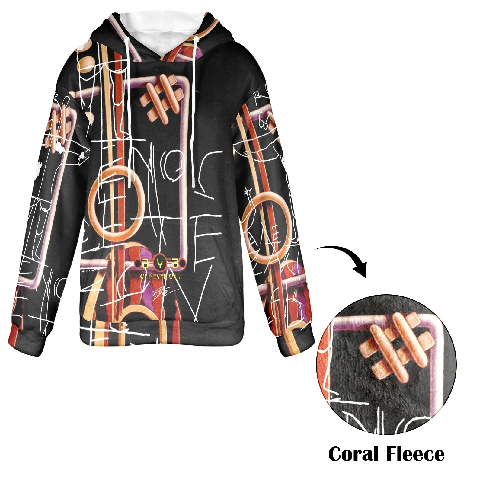 The Musician Women's Flannel Hoodie
