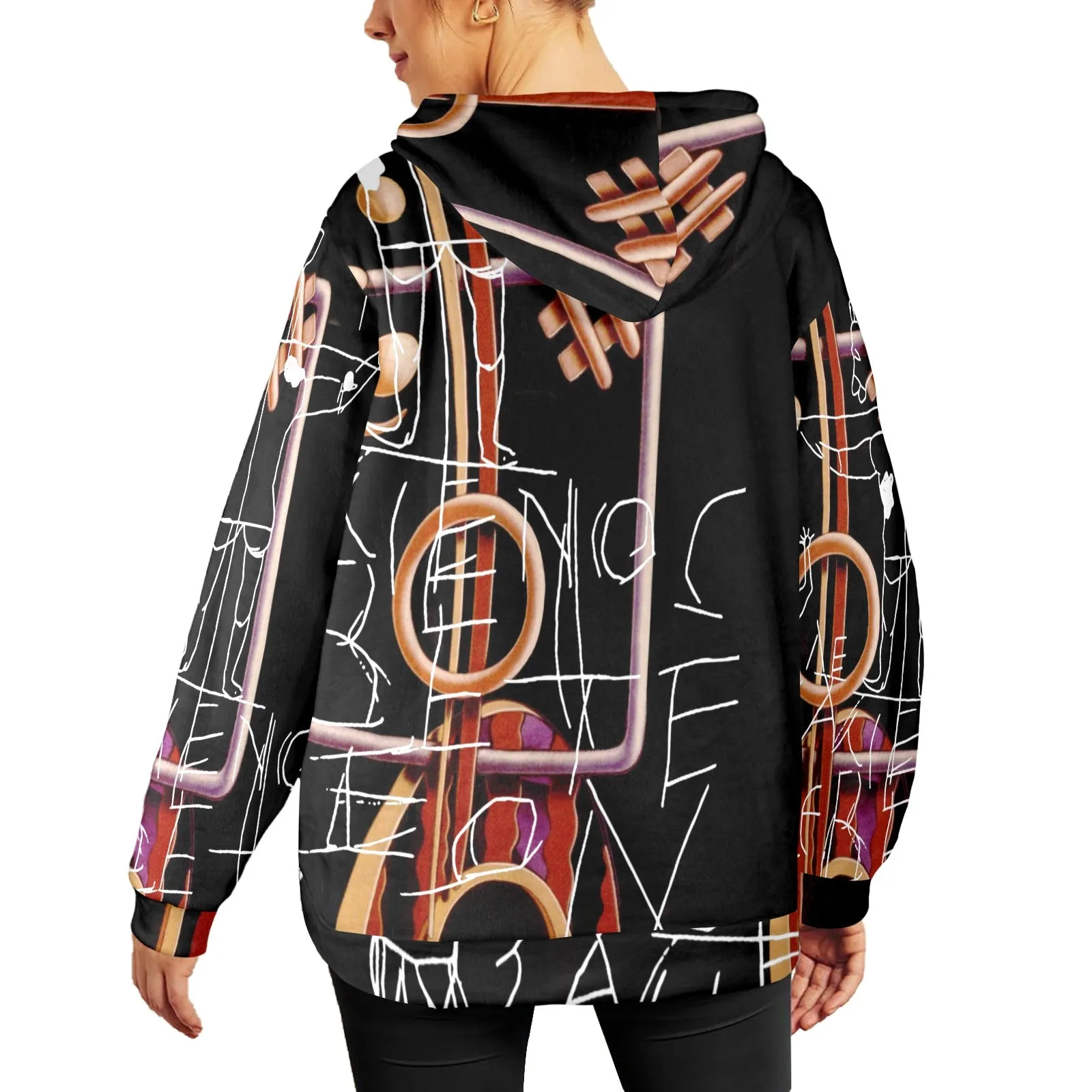 The Musician Women's Flannel Hoodie
