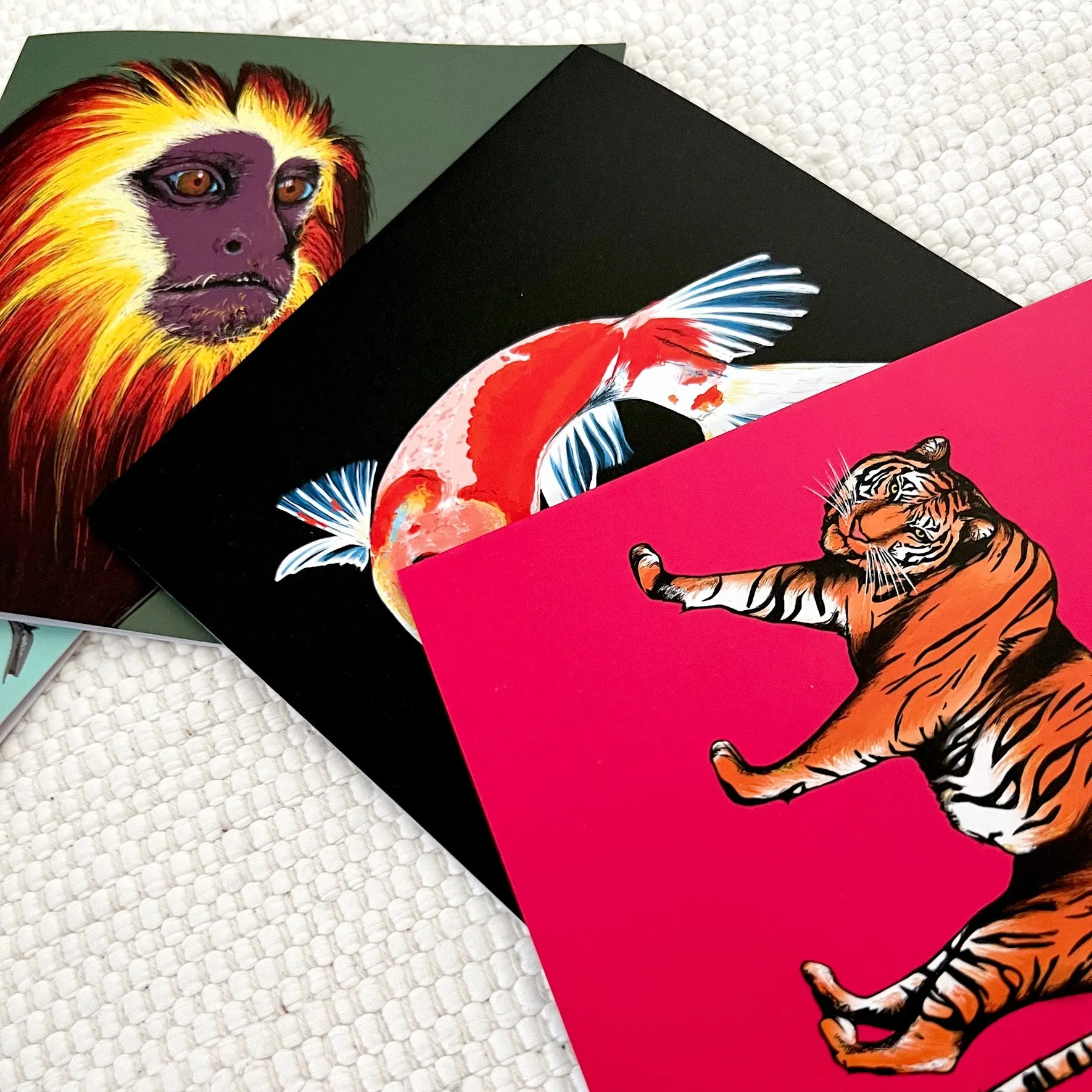 Tiger Greeting Card