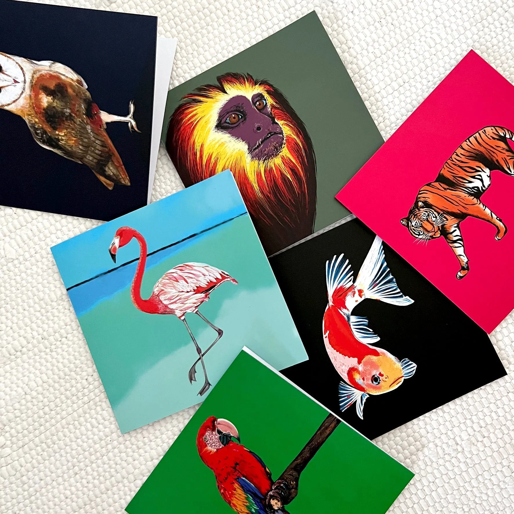Tiger Greeting Card