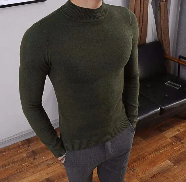 Titan slim fit men's sweater - close-fitting and elegant