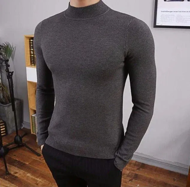 Titan slim fit men's sweater - close-fitting and elegant