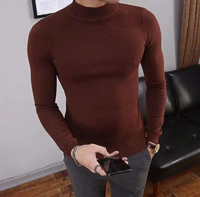Titan slim fit men's sweater - close-fitting and elegant
