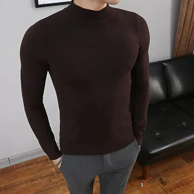Titan slim fit men's sweater - close-fitting and elegant