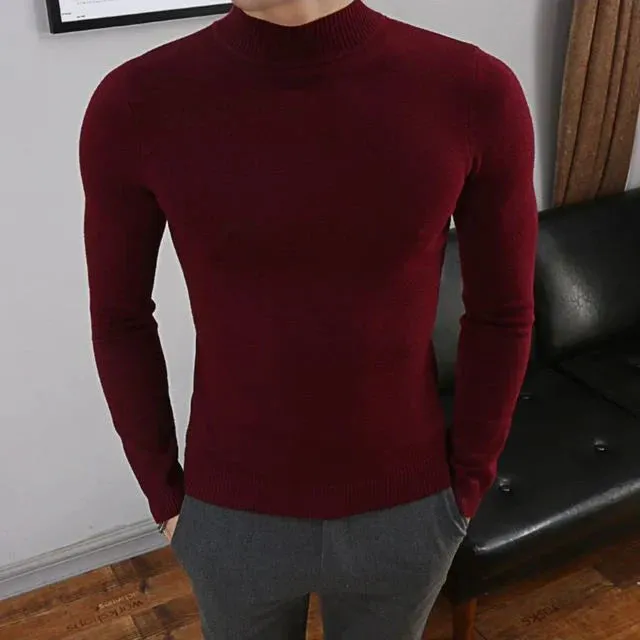 Titan slim fit men's sweater - close-fitting and elegant