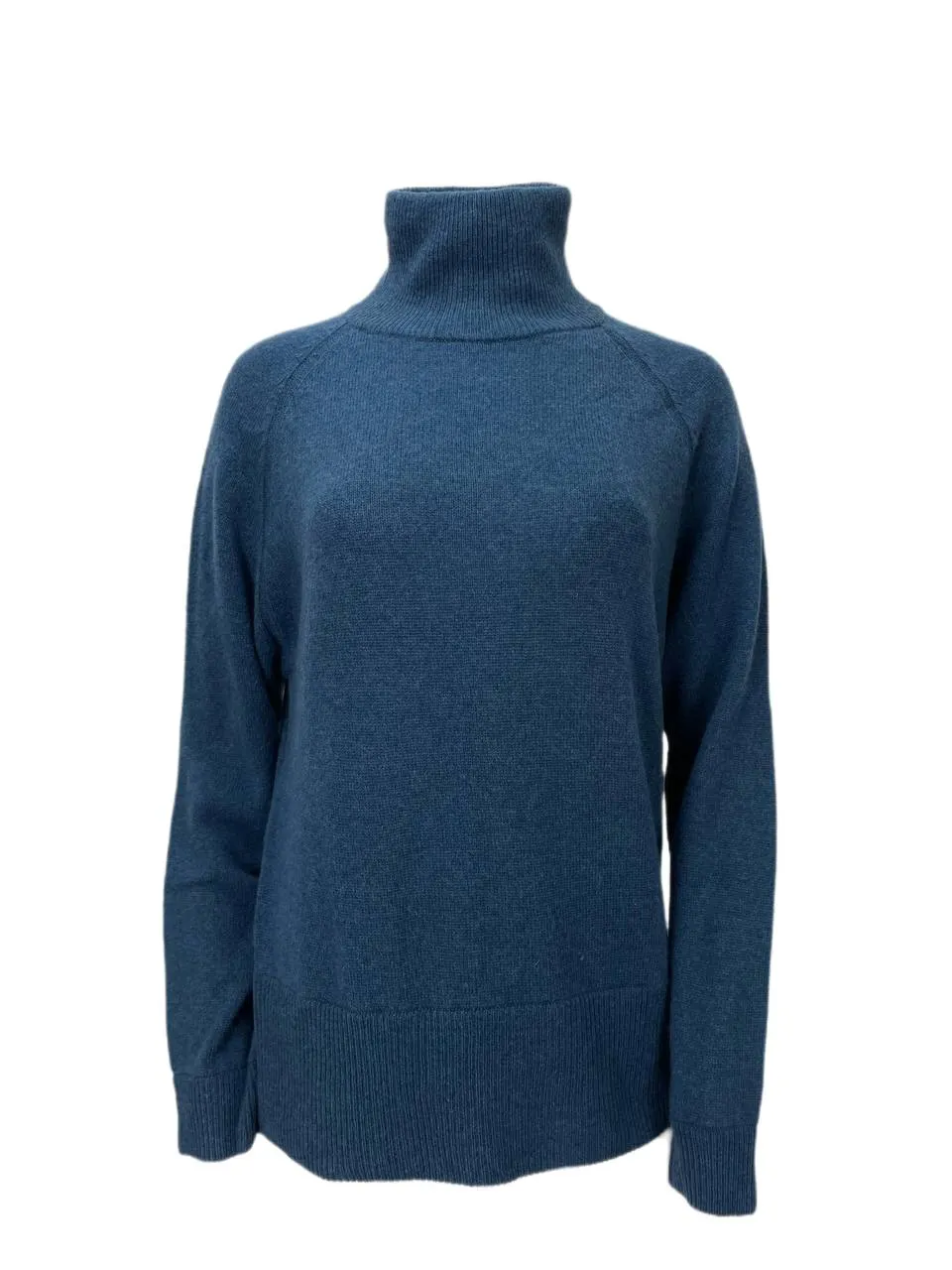 TOTEME Women's Blue Winter Roller Sweater #1146 M NWT