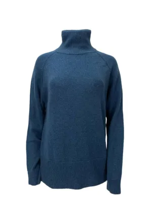 TOTEME Women's Blue Winter Roller Sweater #1146 M NWT