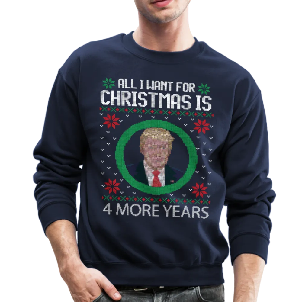 Trump Ugly Christmas Sweather Crewneck Sweatshirt (CK1467)