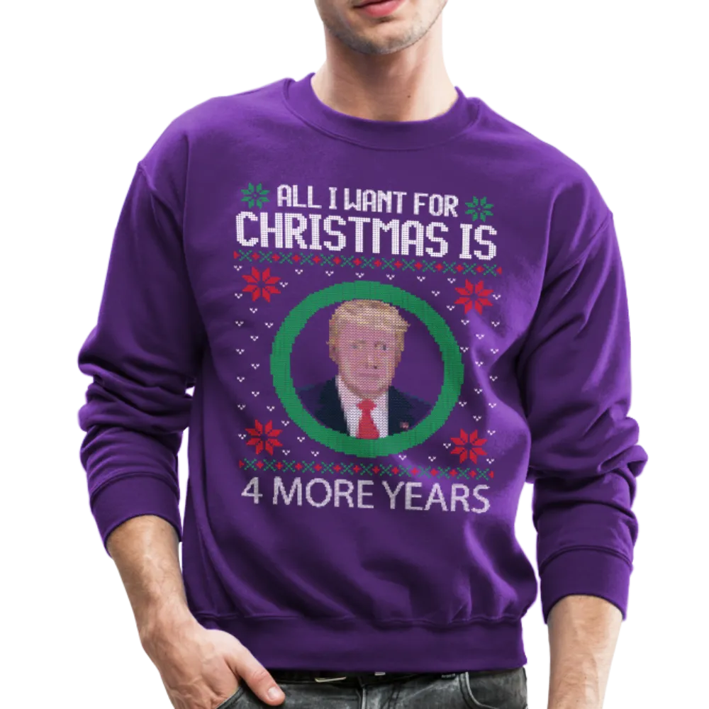 Trump Ugly Christmas Sweather Crewneck Sweatshirt (CK1467)