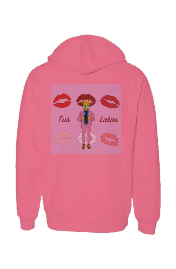 Tus Labios Neon Pullover Hoodies
