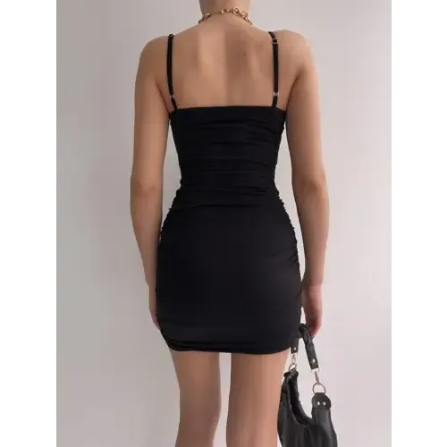 Twisted Spaghetti Dress
