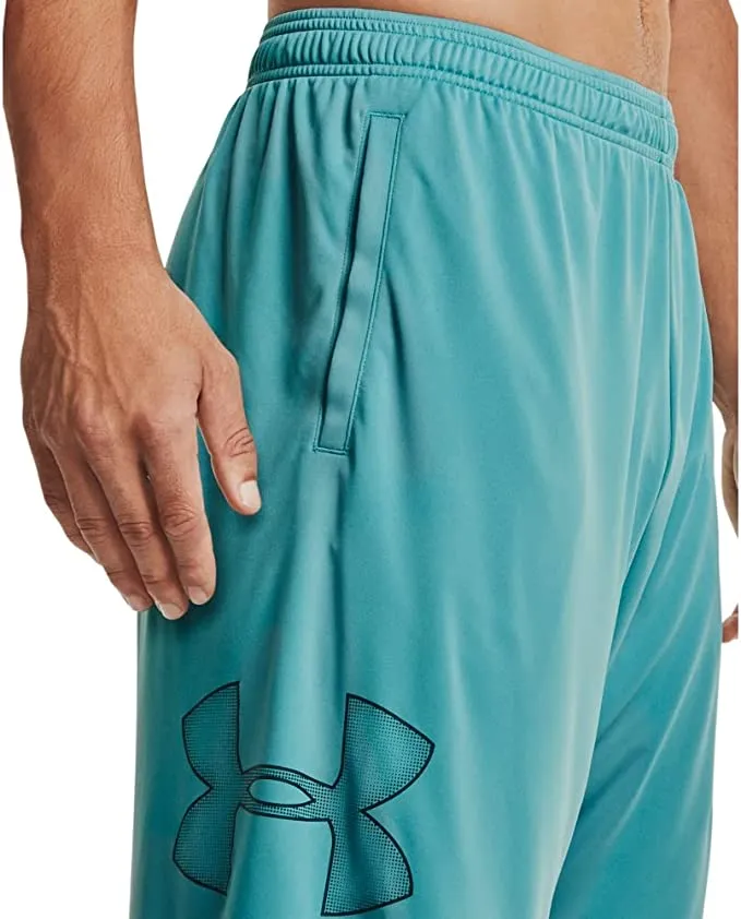 Under Armour Men's Standard Tech Graphic Shorts, Cosmos (476)/Dark Cyan, Small