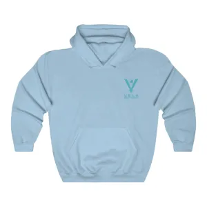 Vela Teal Logo Unisex Heavy Blend™ Hooded Sweatshirt