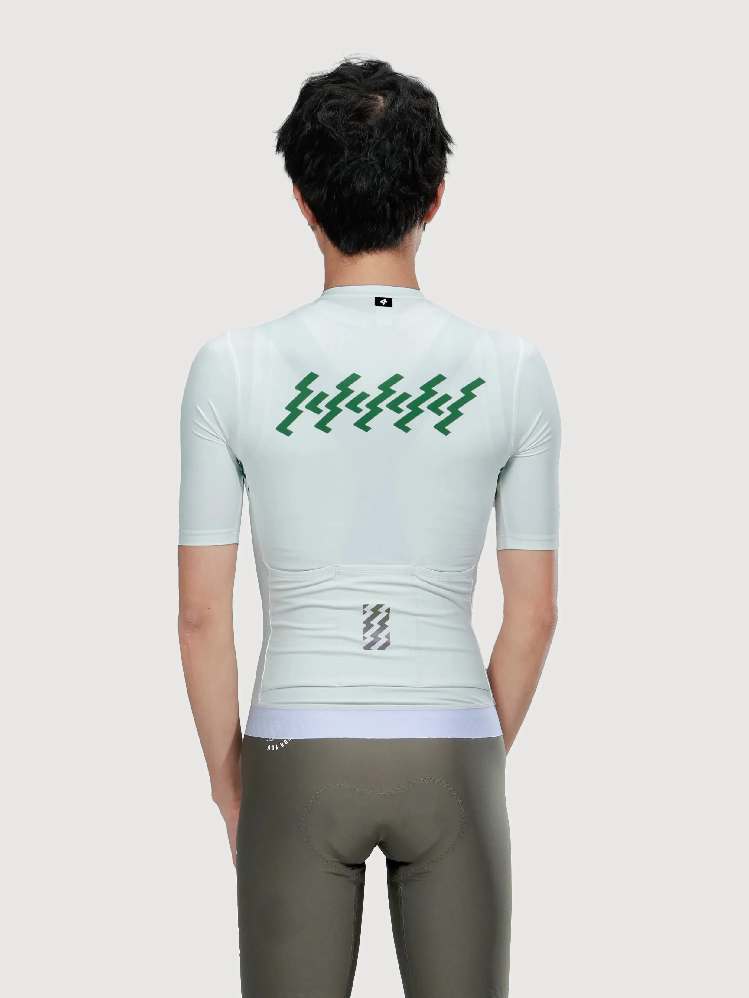 Verde Men Cycling Jersey - Cloud Lightning