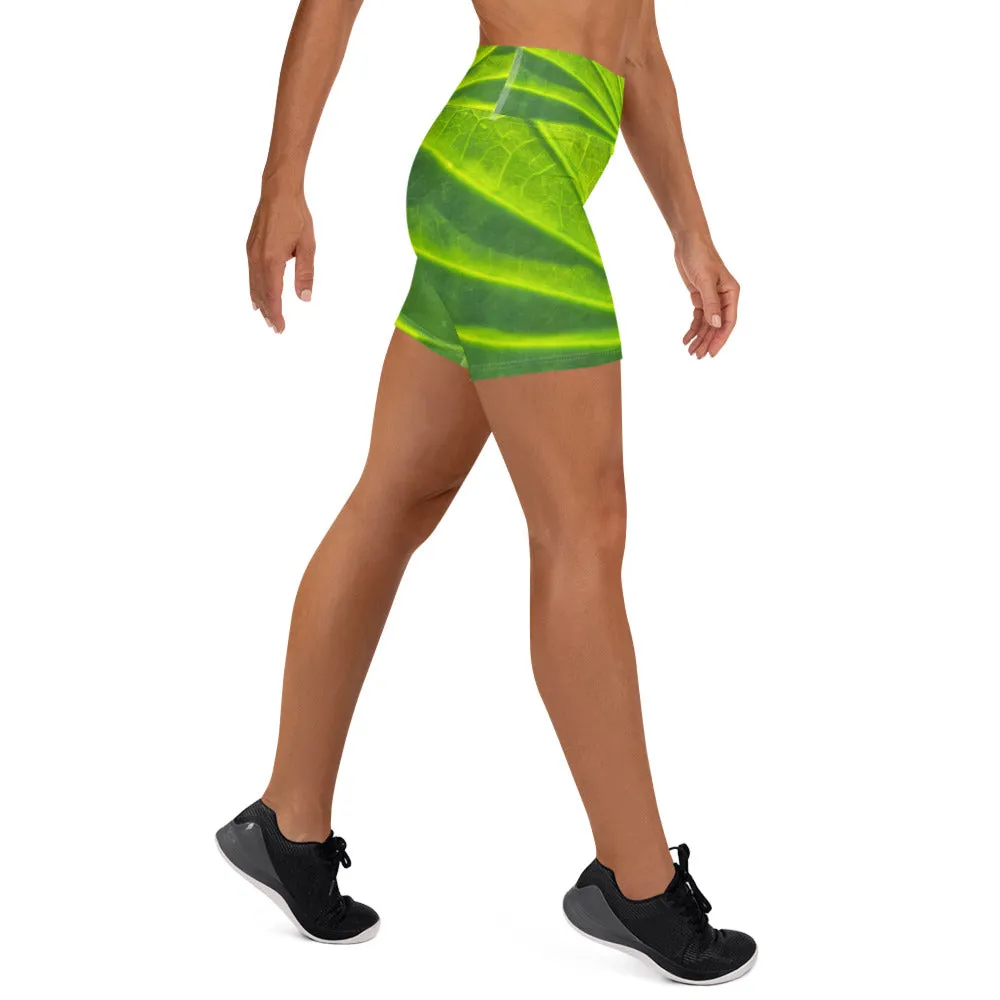 Verde Shield Yoga Shorts