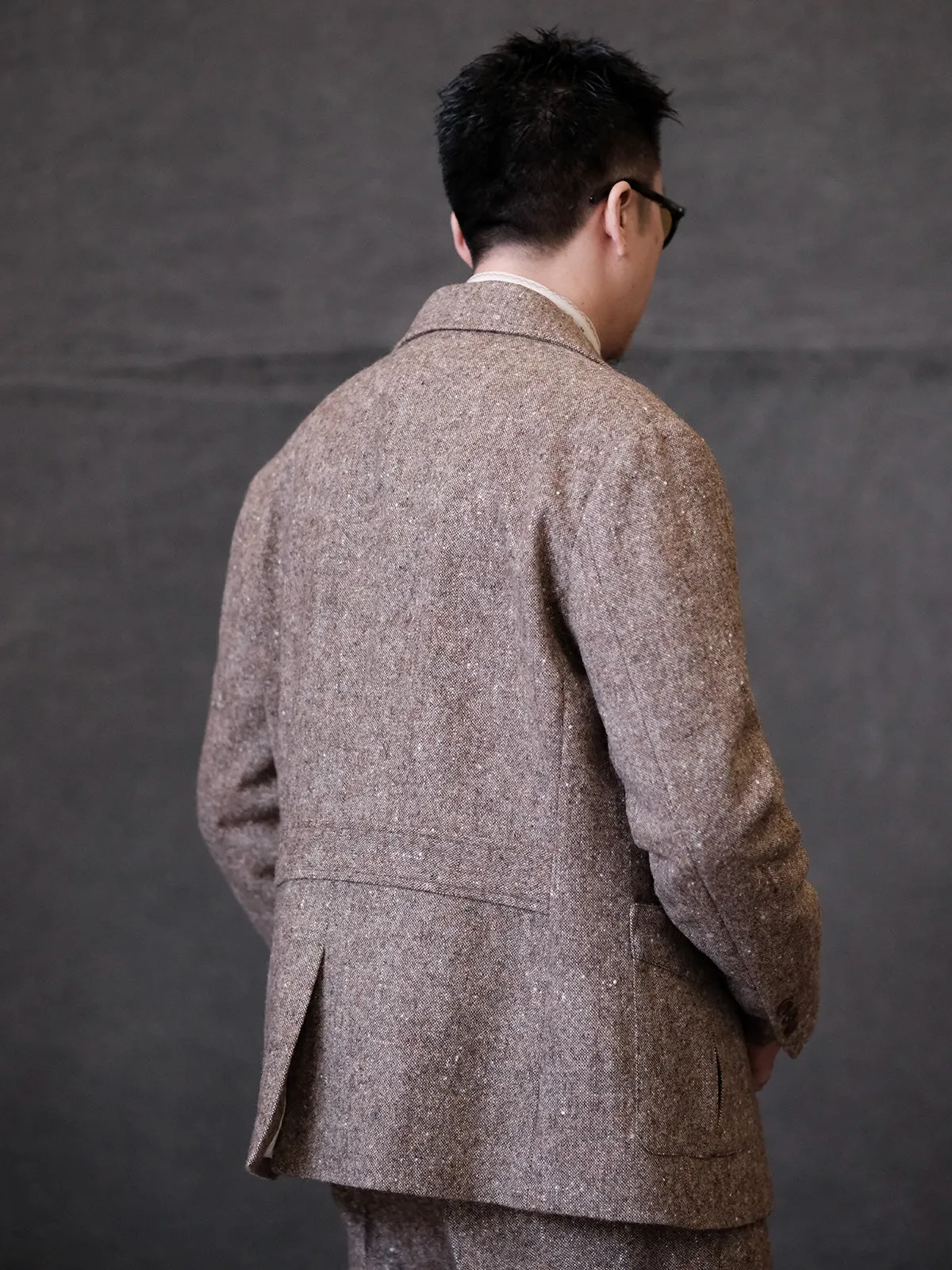Vintage Retro Tweed Blazer
