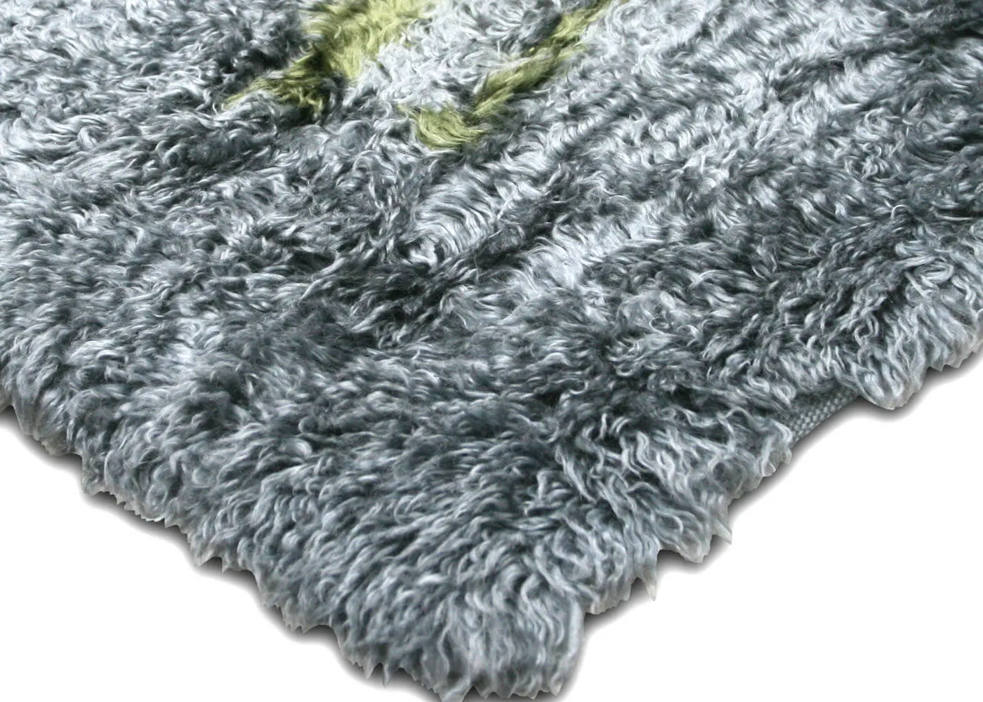 Vintage Turkish Shag Rug - 5'6" x 7'11"