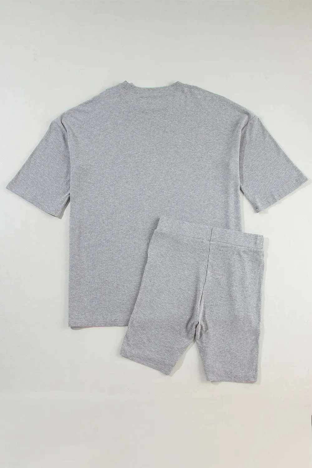 Viscose Lounge Wear Set - Viscose Slit Top and Shorts - Urbane Boujee Soft Lounge Wear