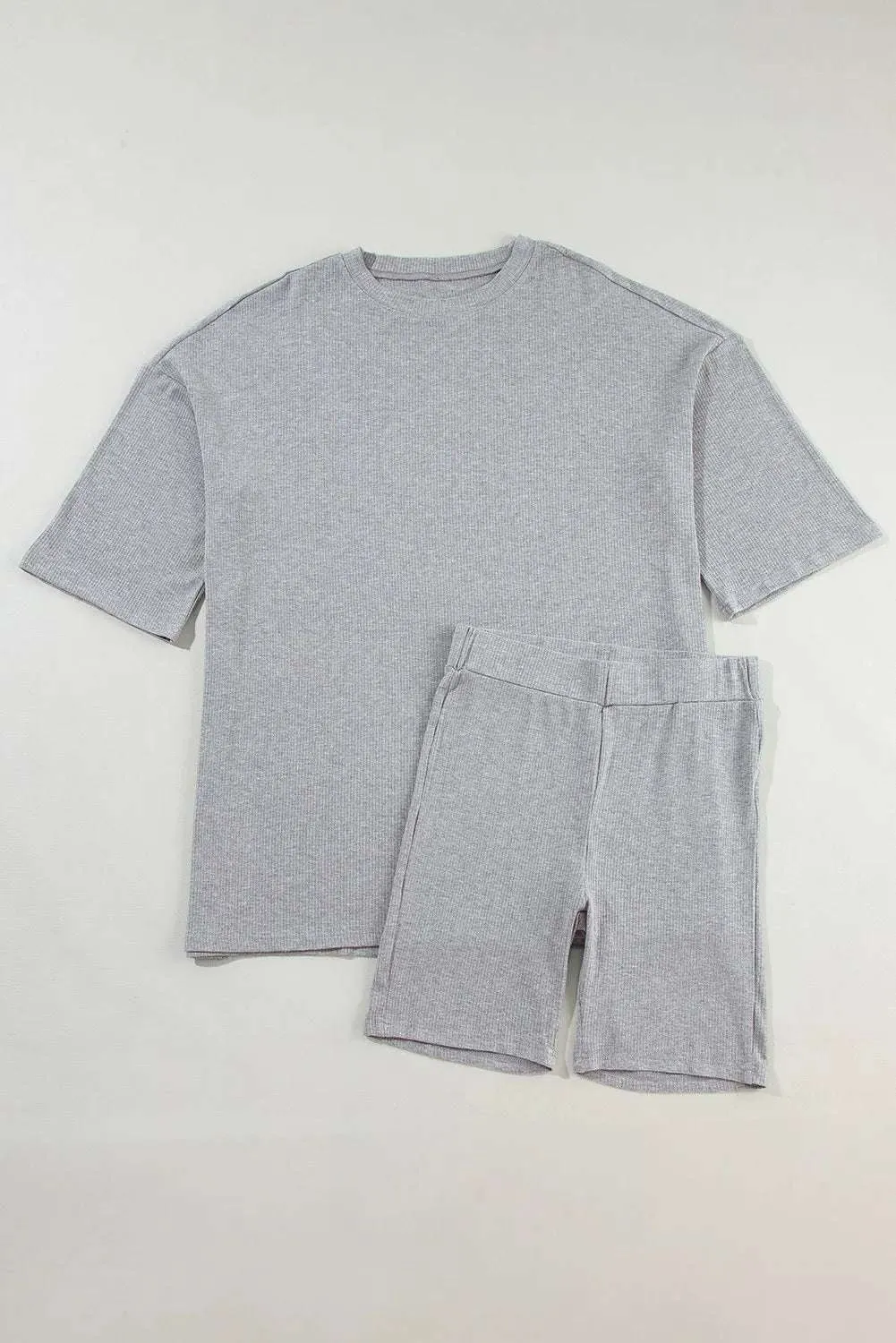 Viscose Lounge Wear Set - Viscose Slit Top and Shorts - Urbane Boujee Soft Lounge Wear