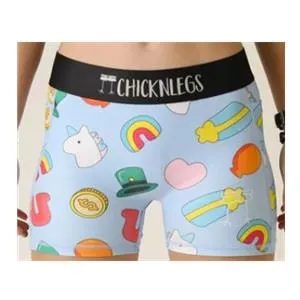 W. Chickn Legs Charms 3" Compression Short