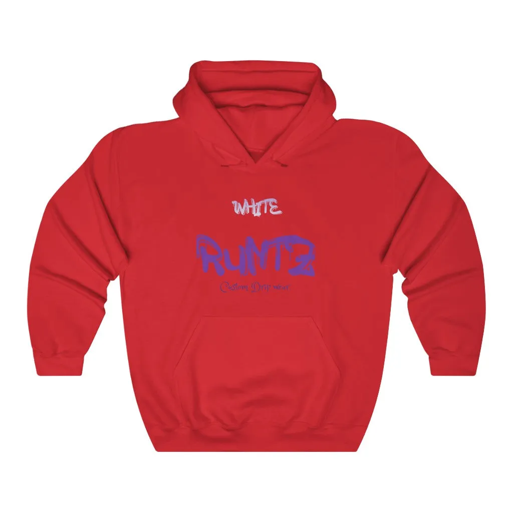White Runtz Unisex Hooded Sweatshirt, Custom sweatshirt, Personalized sweatshirt, Runtz sweatshirt