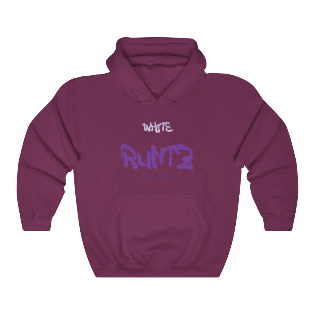 White Runtz Unisex Hooded Sweatshirt, Custom sweatshirt, Personalized sweatshirt, Runtz sweatshirt