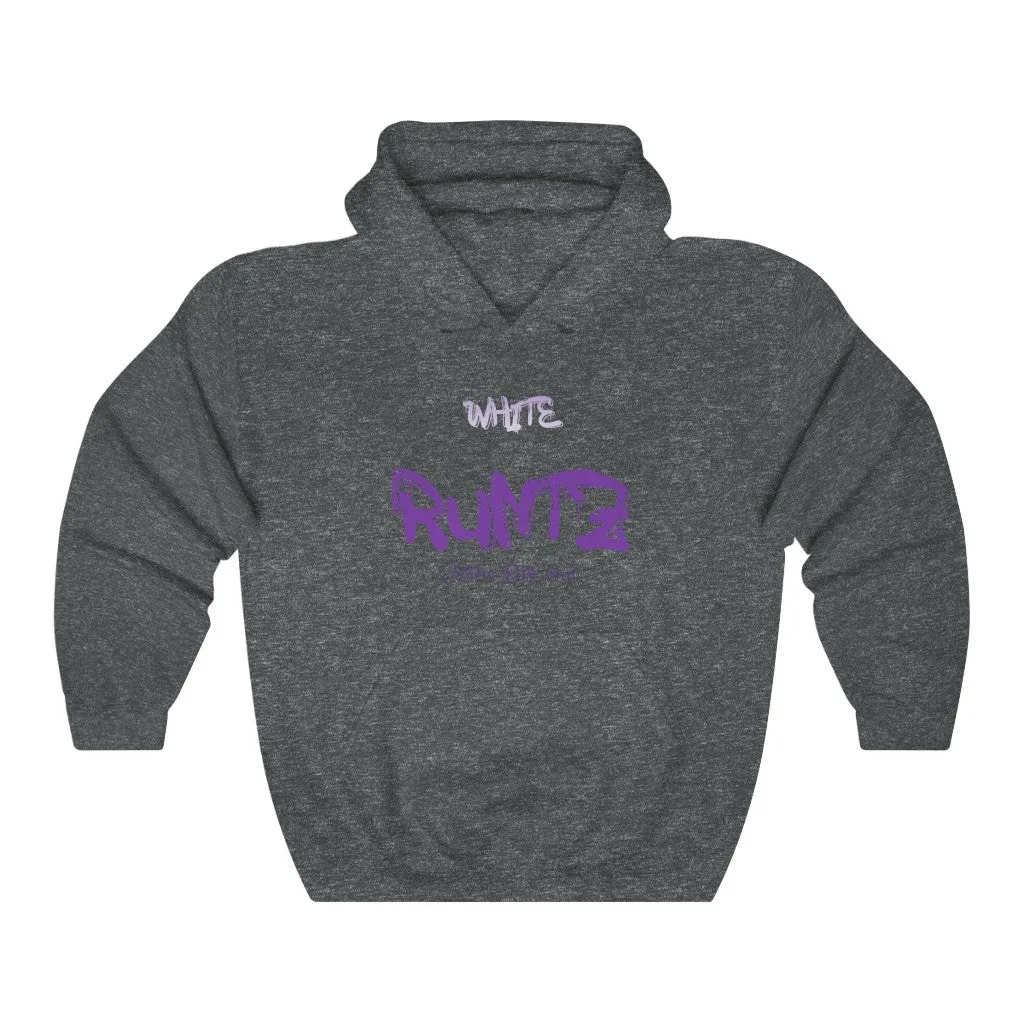 White Runtz Unisex Hooded Sweatshirt, Custom sweatshirt, Personalized sweatshirt, Runtz sweatshirt