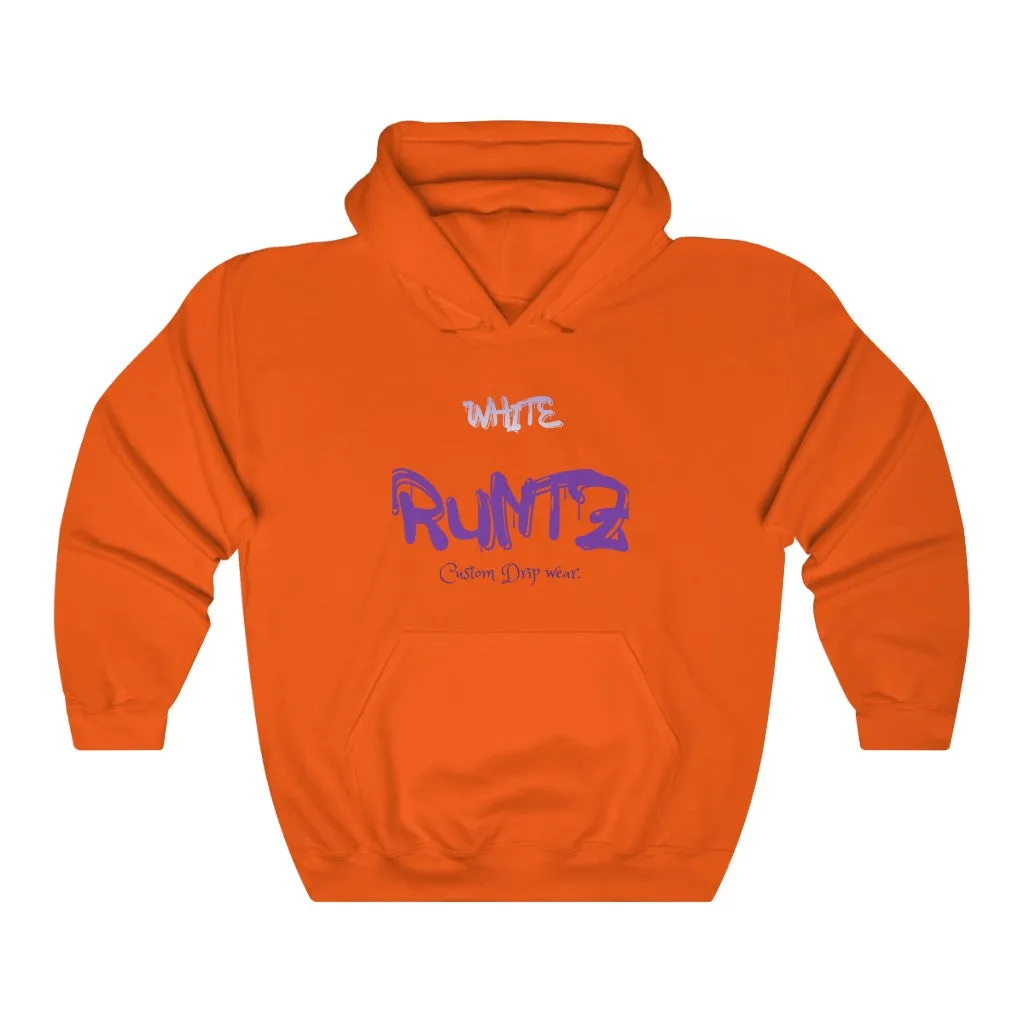 White Runtz Unisex Hooded Sweatshirt, Custom sweatshirt, Personalized sweatshirt, Runtz sweatshirt