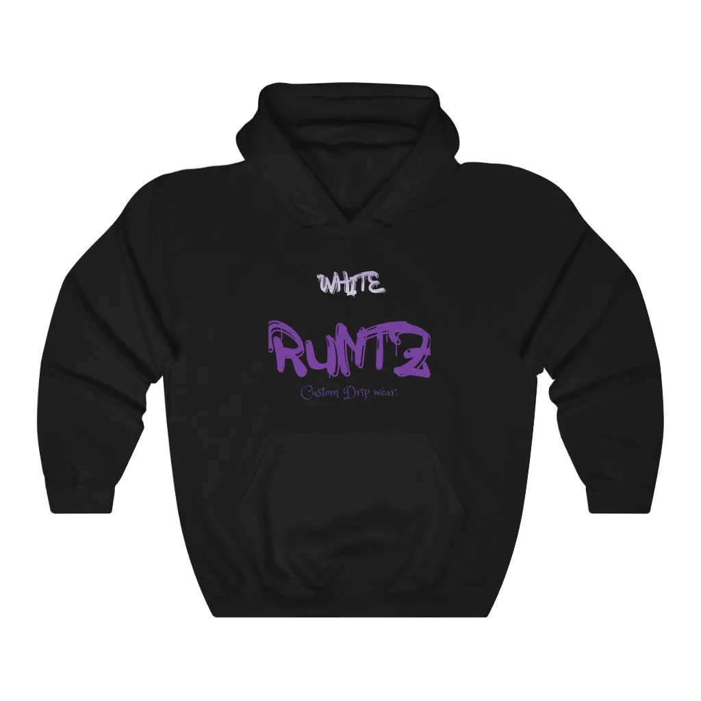 White Runtz Unisex Hooded Sweatshirt, Custom sweatshirt, Personalized sweatshirt, Runtz sweatshirt
