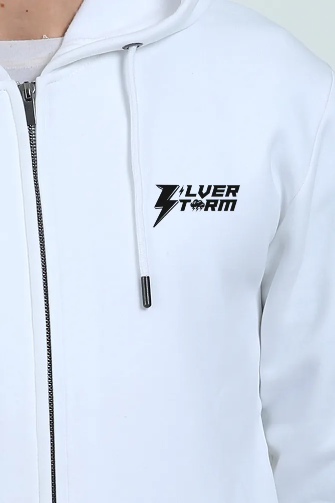 White zipper Jacket