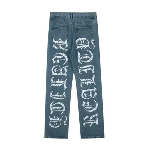 Wide, unisex and trendy Y2K streetwear pants
