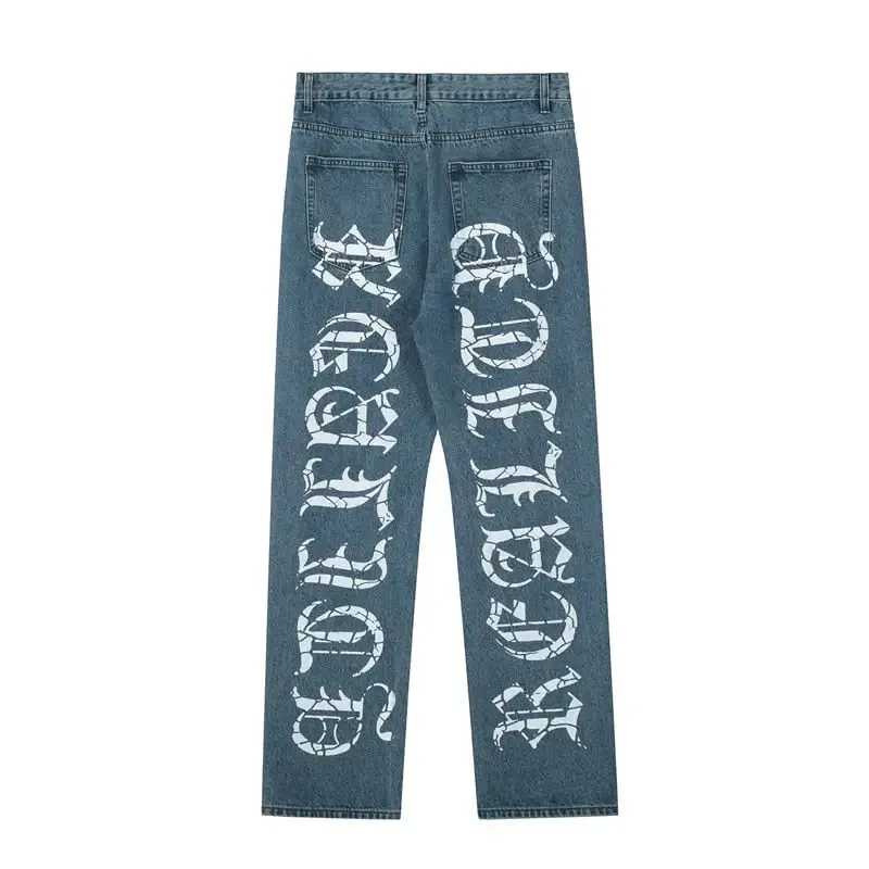 Wide, unisex and trendy Y2K streetwear pants