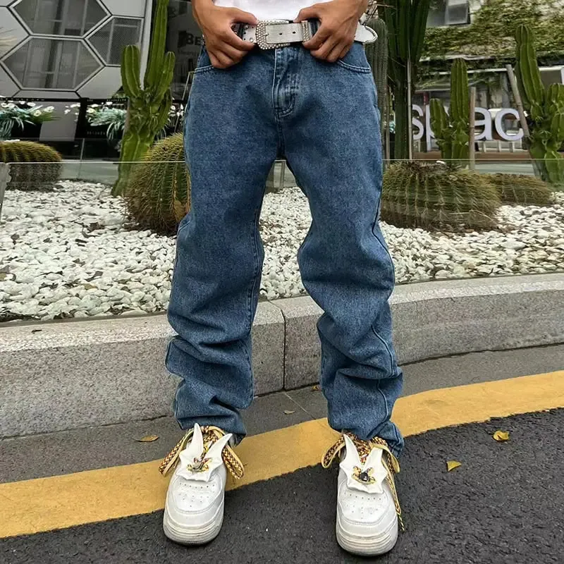 Wide, unisex and trendy Y2K streetwear pants