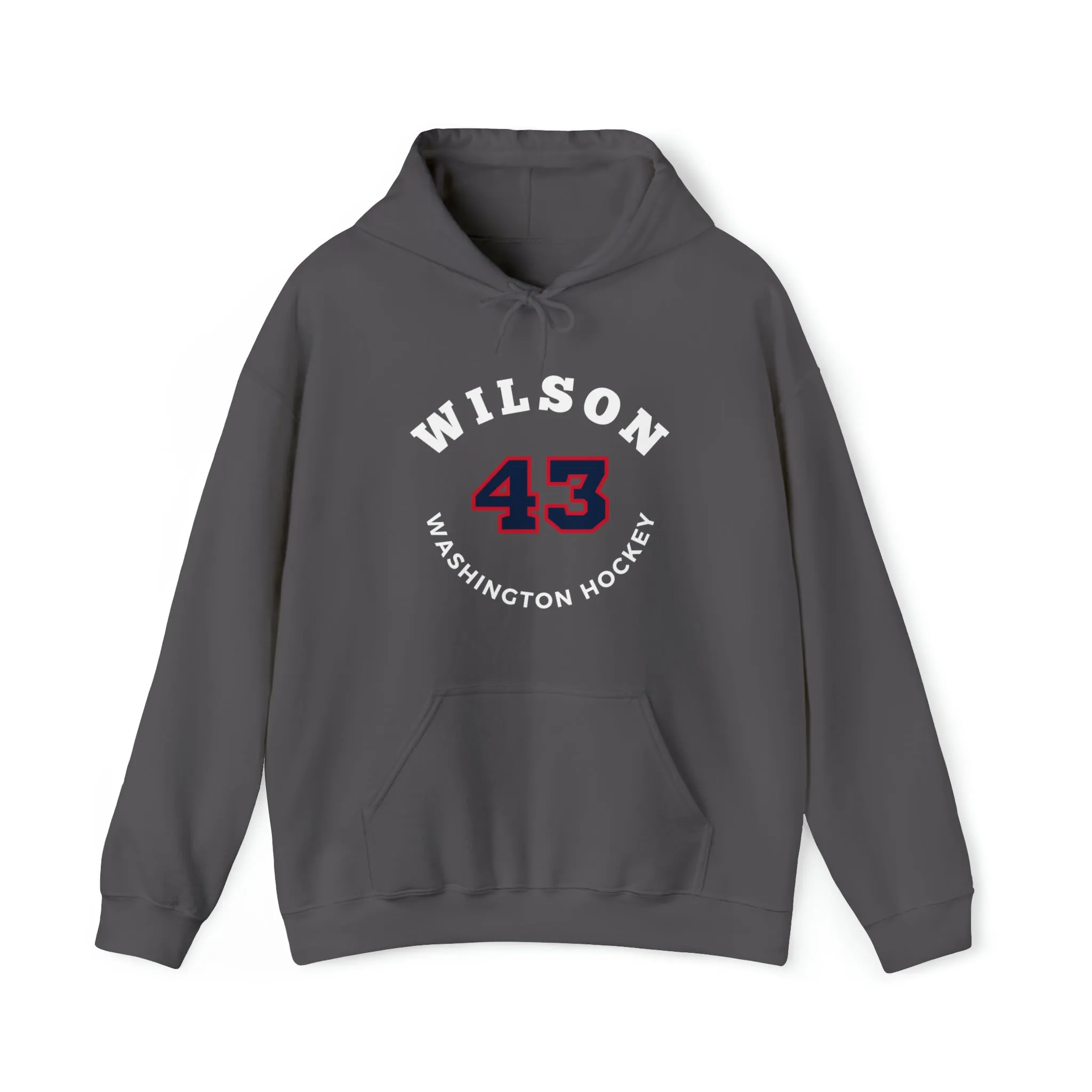 Wilson 43 Washington Hockey Number Arch Design Unisex Hooded Sweatshirt