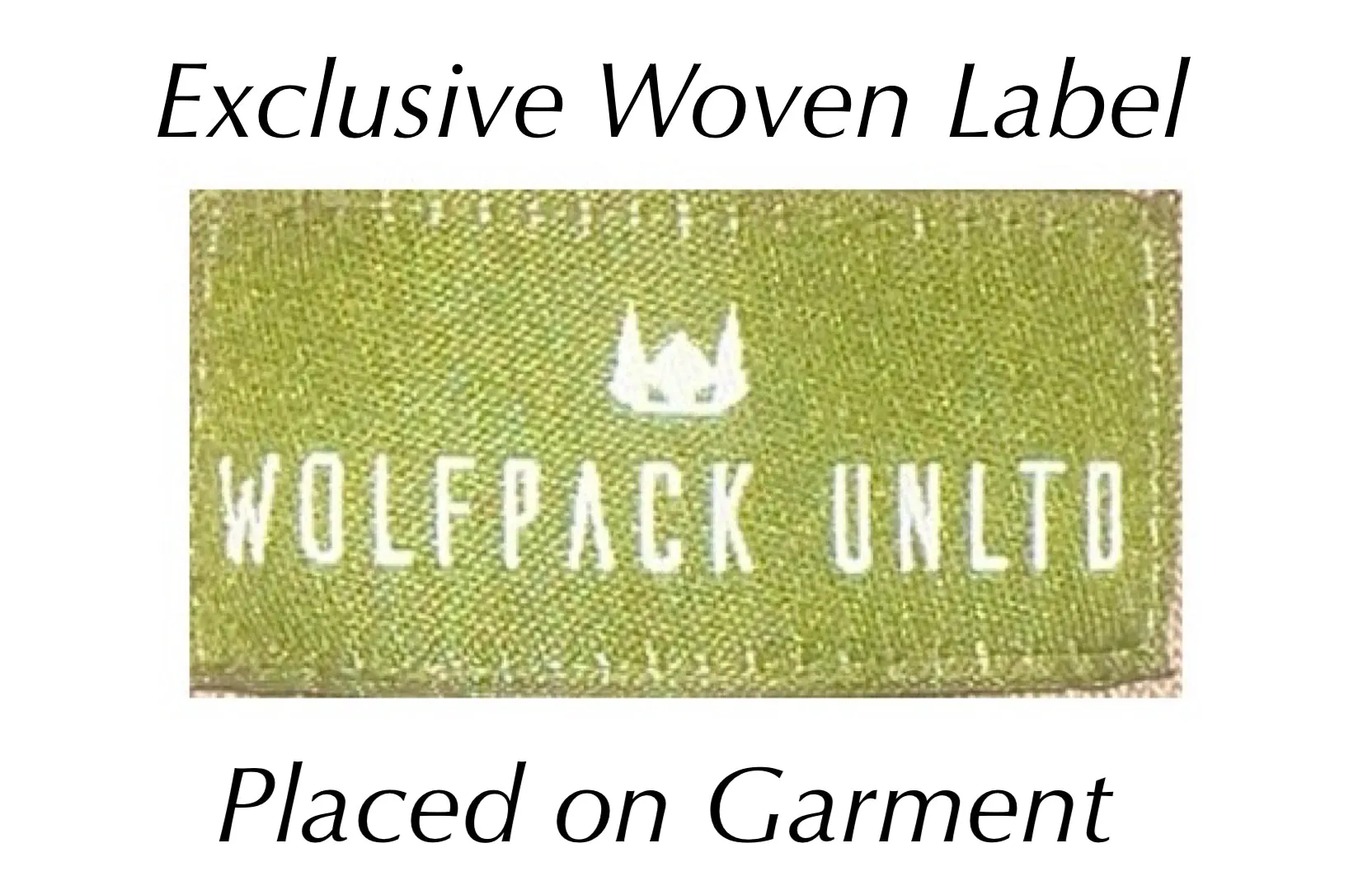 WOLFPACK UNLTD WOMEN'S "BOLD STATEMENT"  PREMIUM HEAVYWEIGHT TEE S/S | BUTTER BEIGE