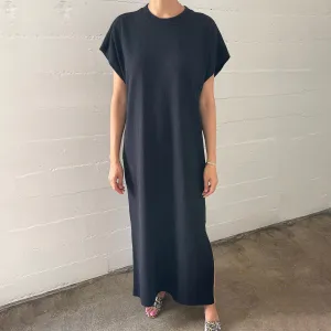 Womens Cotton Jeanne Dress - Black