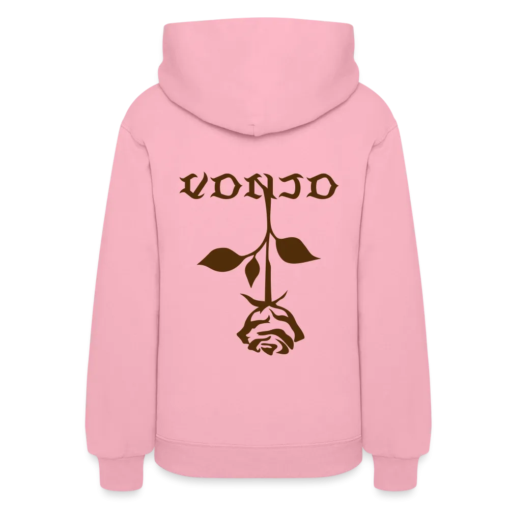 Women's Pink VonJo Floral Hoodie