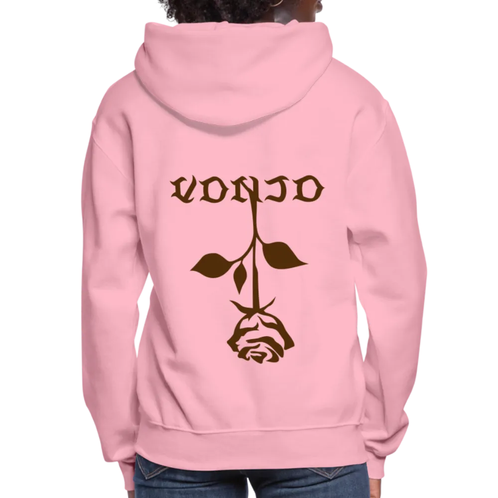 Women's Pink VonJo Floral Hoodie