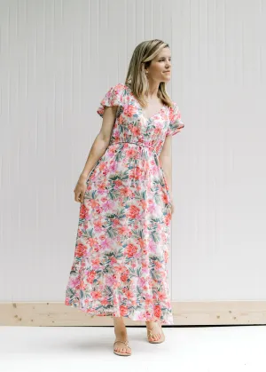 X Rose Arbor Floral Dress