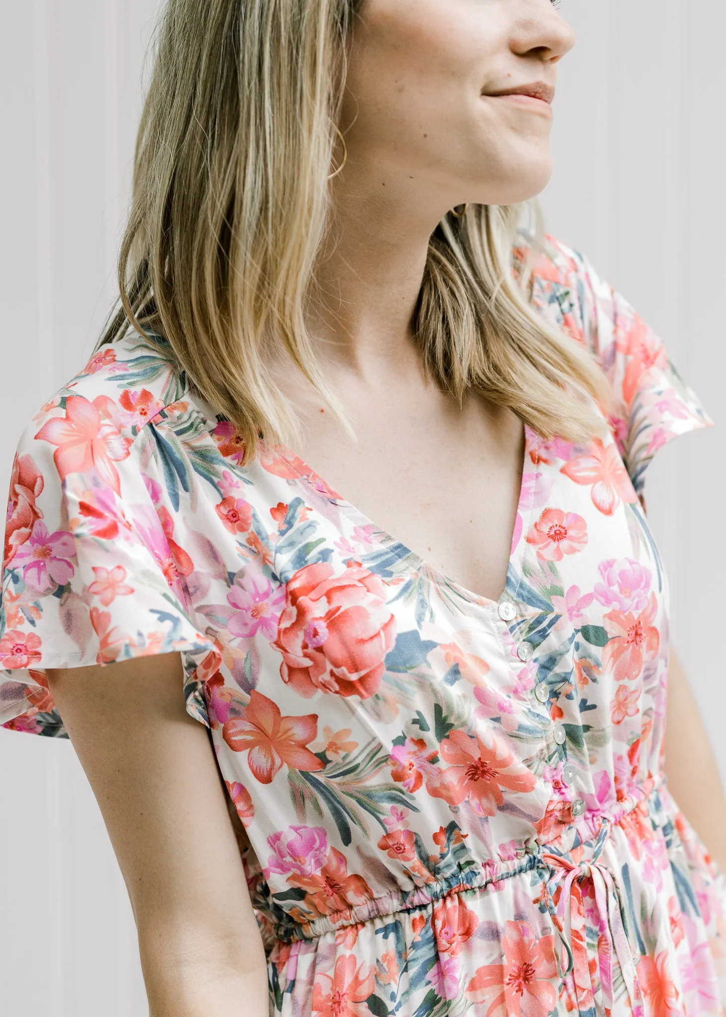 X Rose Arbor Floral Dress