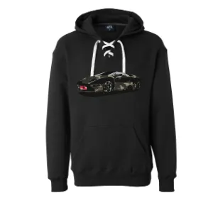 XRP Crypto Lambo J American Sport Laced Hoodies