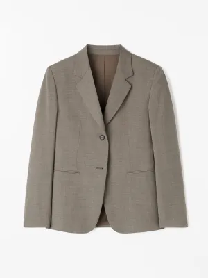 Ylja Blazer in Dark Beige