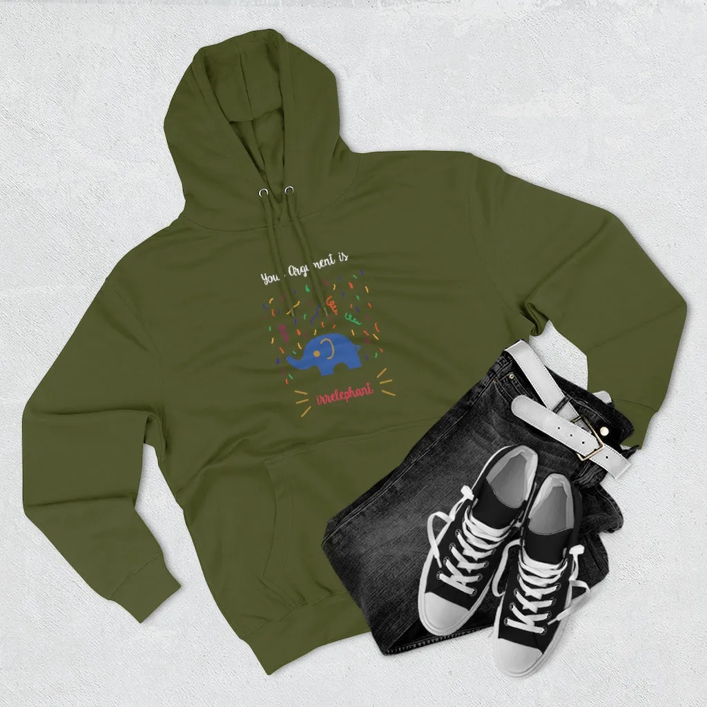 Your argument is irrelephant Unisex French Terry Hoodie