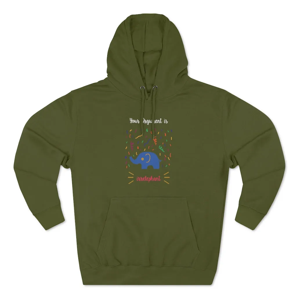 Your argument is irrelephant Unisex French Terry Hoodie