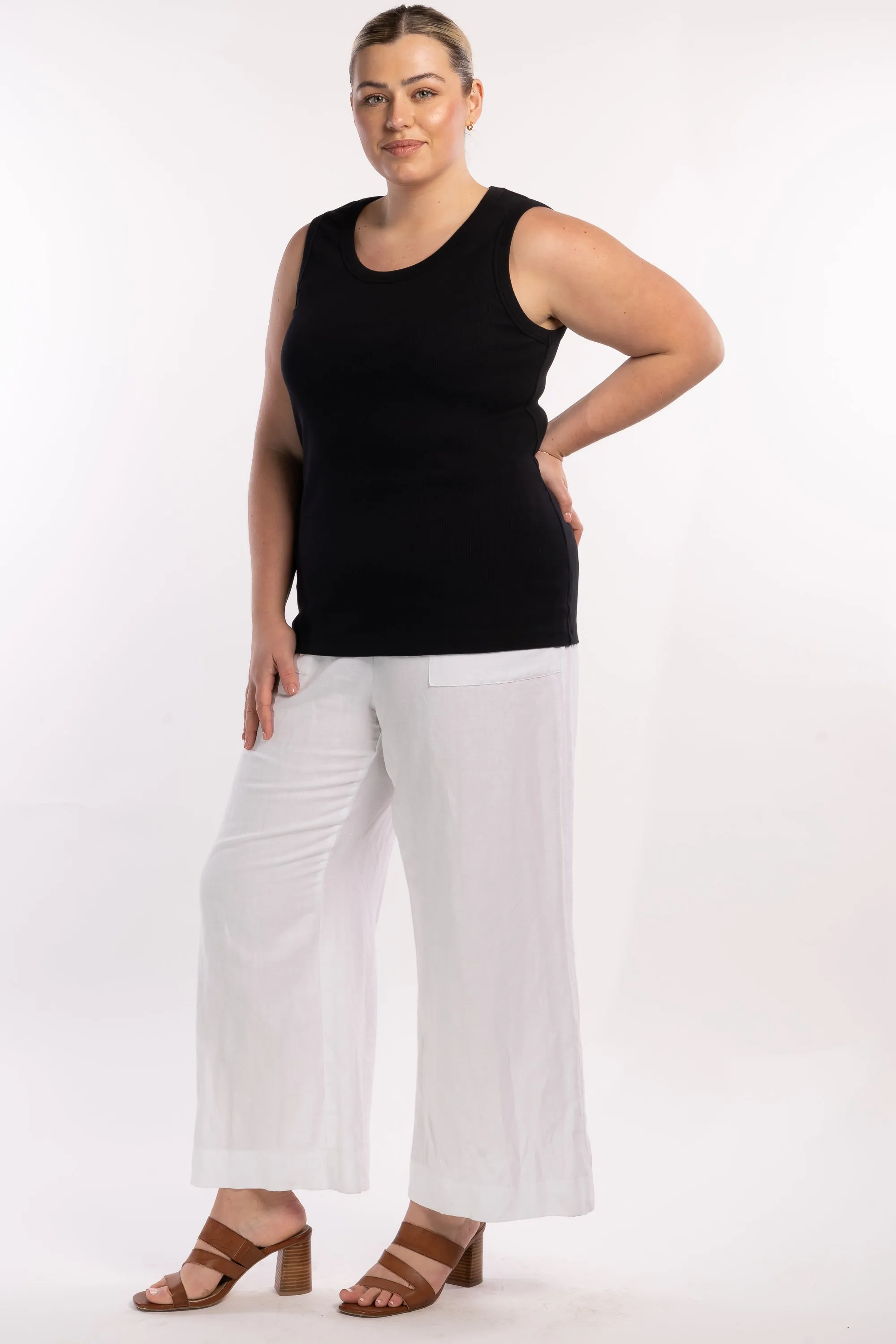 Your Special Chunky 2x1 Rib Tank - Black